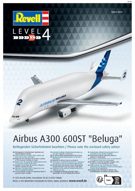 1/144 Airbus A300-600ST Beluga