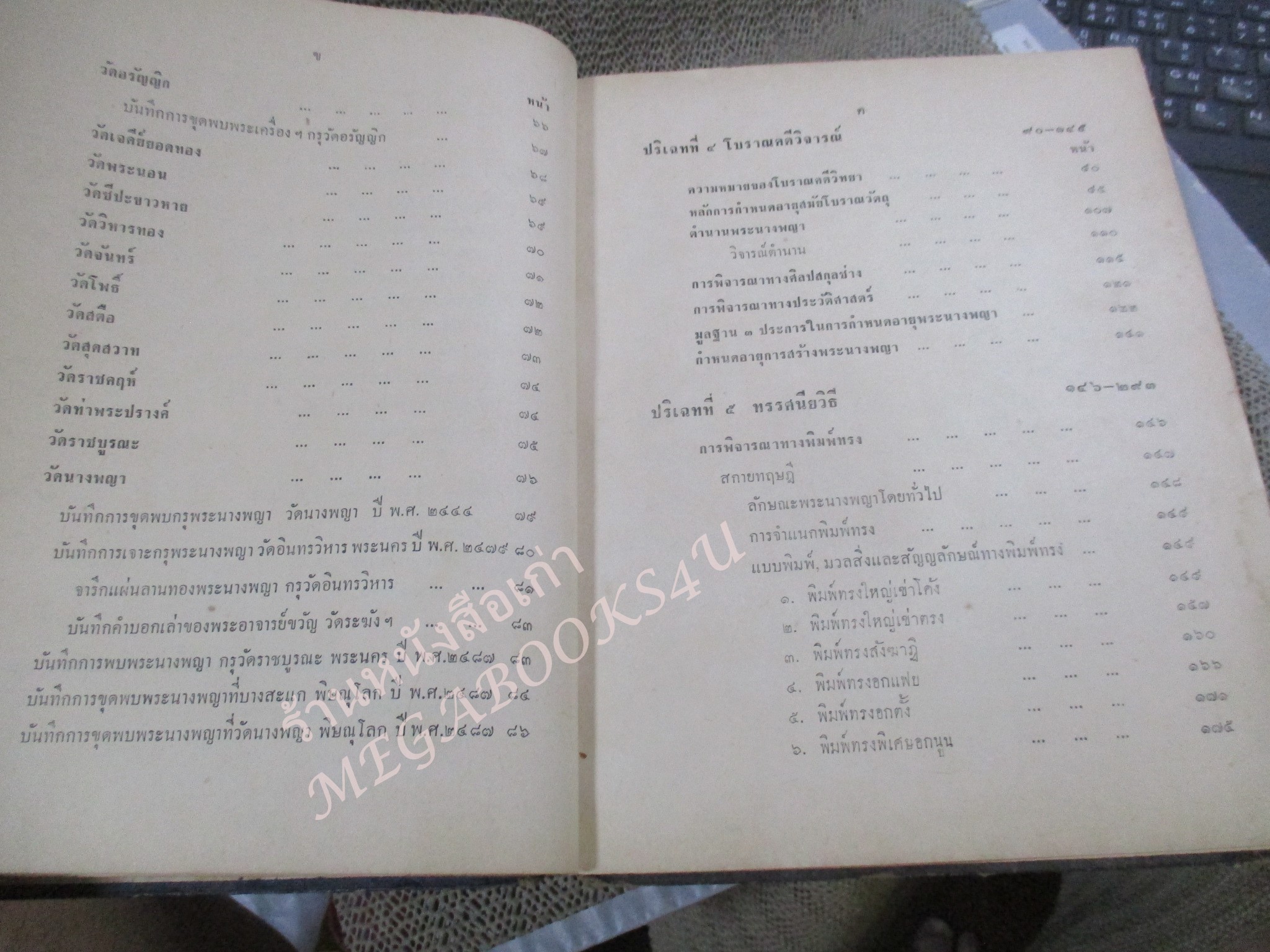 หนังสือ ปริถาอธิบาย พระนางพญา และพระเครื่ิองจังหวัดพิษณุโลก เล่ม2 โดย ตรียัมปวาย พิมพ์ 2508 / สันหนังสือมีรอยขาดแหว่ง / ด้านในมีเทปติดไว้กันปกหลุด
