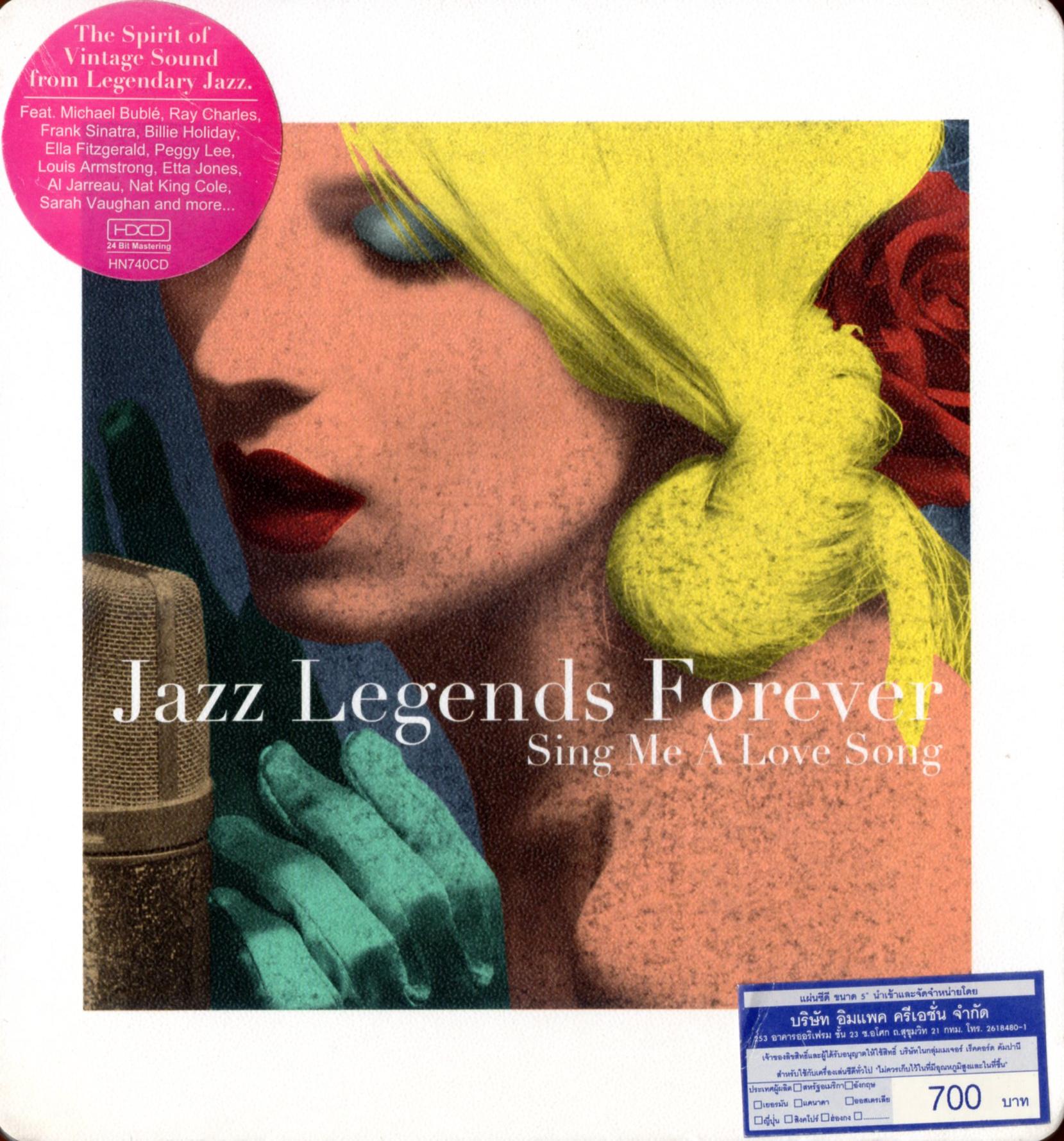 CD,Jazz Legends Forever Sing Me A Love Song (2CD)(Various Artists)(Taiwan)