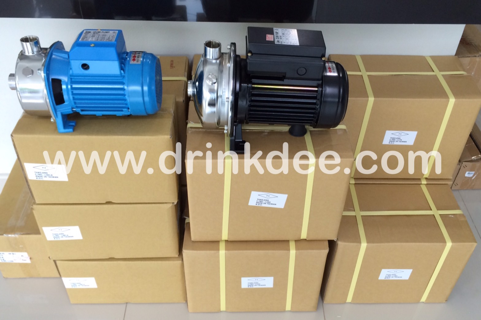 ปั๊มน้ำใบพัดสแตนเลส (ปั๊มจ่าย)