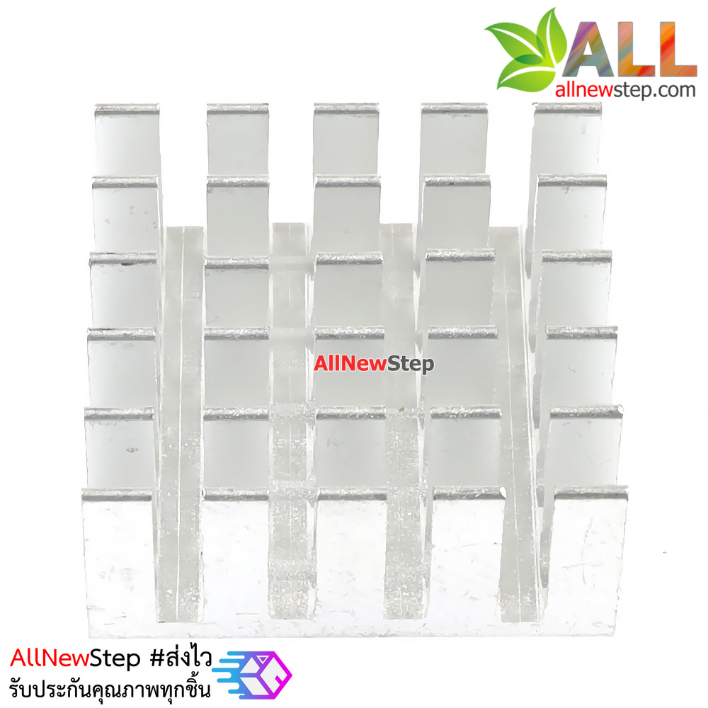 แผ่นระบายความร้อน สีเงิน 22x22mm