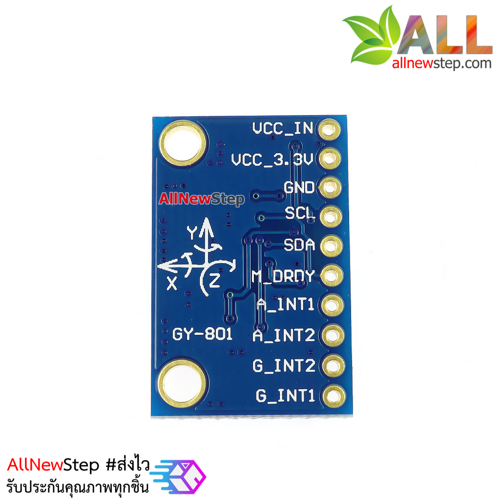 GY-801 IMU/10DOF (L3G4200D ADXL345 HMC5883L BMP180)