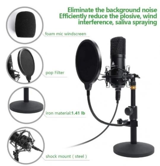 Maono A04TC USB Podcasting microphone kit ประกันศูนย์ไทย