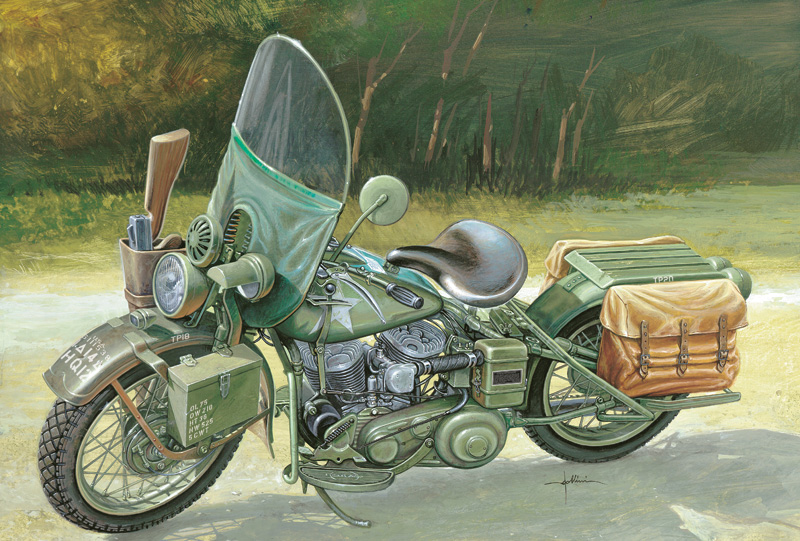 1/9 WLA 750 U.S. Motorcycle