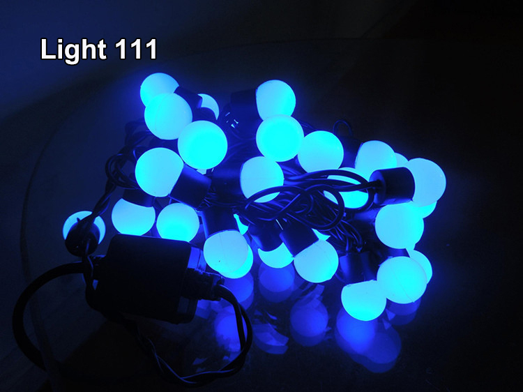 ไฟเชอรี่ LED สีฟ้า