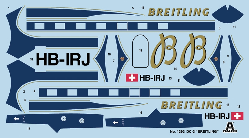 1/72 BREITLING DC-3
