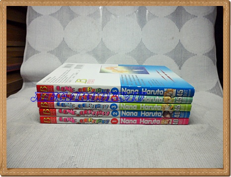 OA1902;หนังสือการ์ตูนLOVE BERRISH,เลิฟ เบอริชครบชุด5เล่มจบโดยNANA HARUTAสนพ.บงกชสภาพดีเยี่ยม