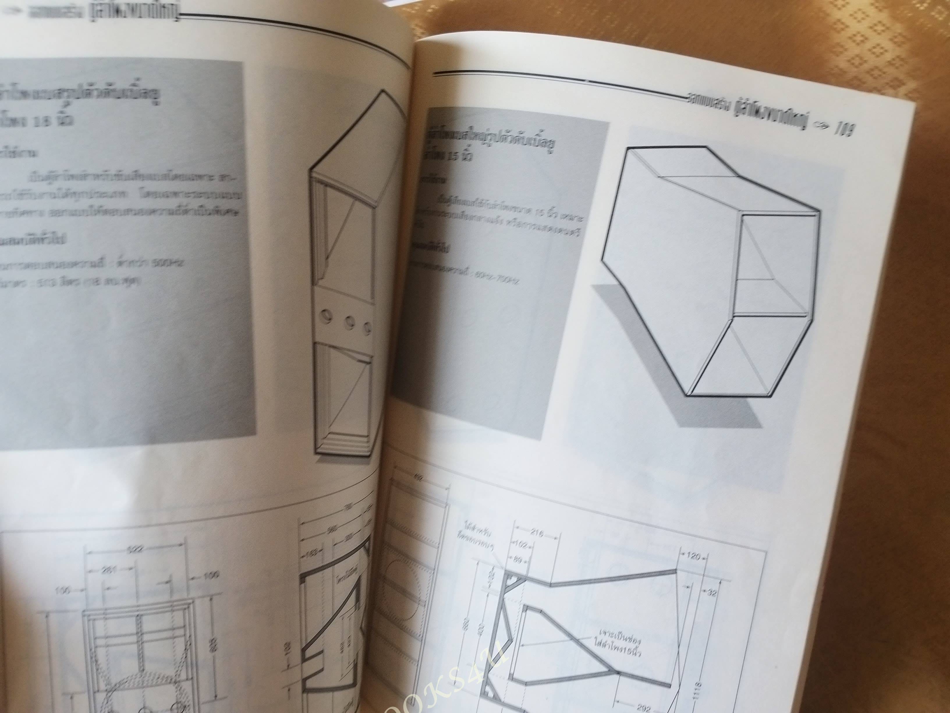 ออกแบบสร้างตู้ลำโพงขนาดใหญ่ / อรรณนพ พีรชาติ /ซีเอ็ด