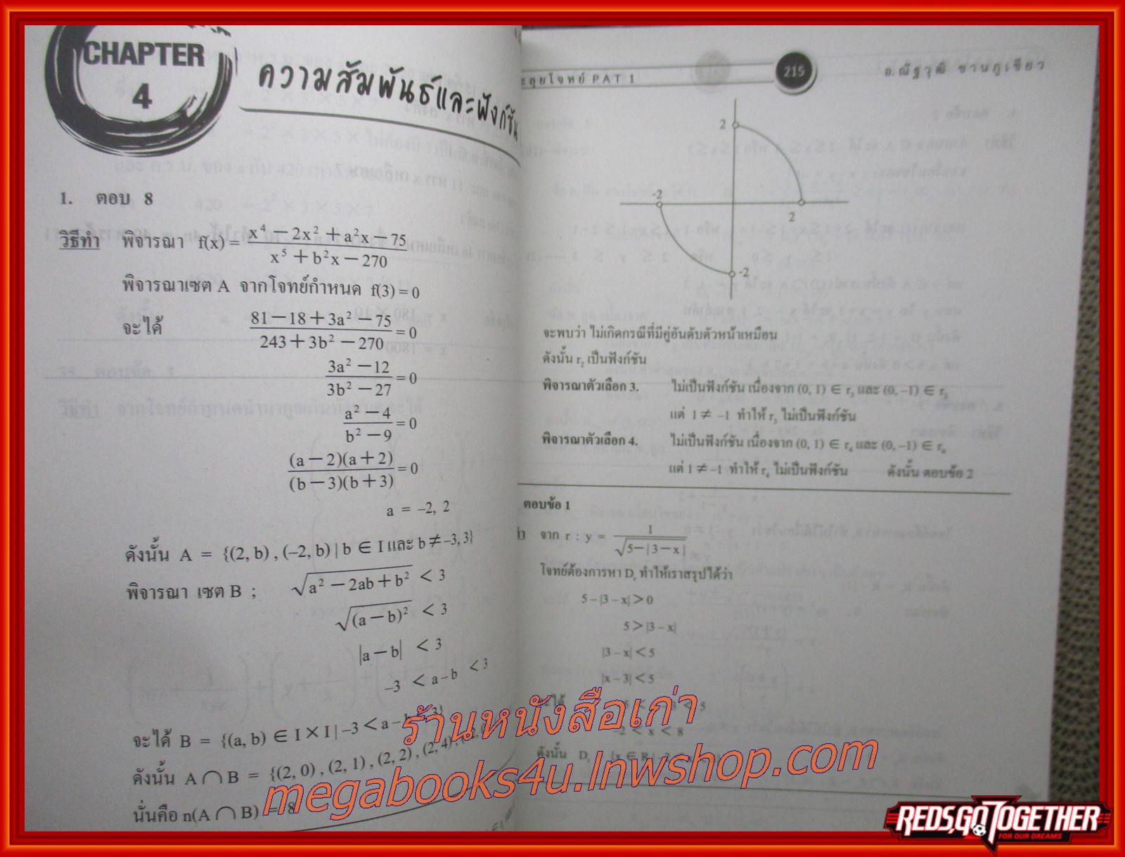 HI-SPEED GIFTED MATH ลุยโจทย์ MATH ADMISSIONS: PAT 1 + กสพท. / เนื้อหาไม่มีรอยขีดเขียน สะอาด