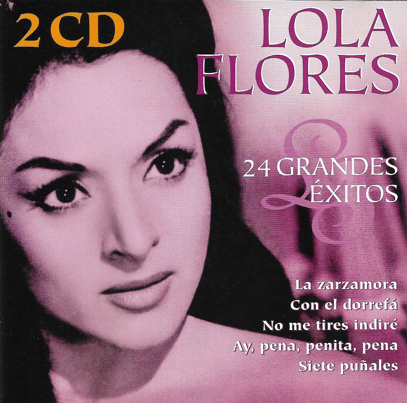 CD,Lola Flores - 24 Grandes Éxitos (2CD)(2001)(EU)