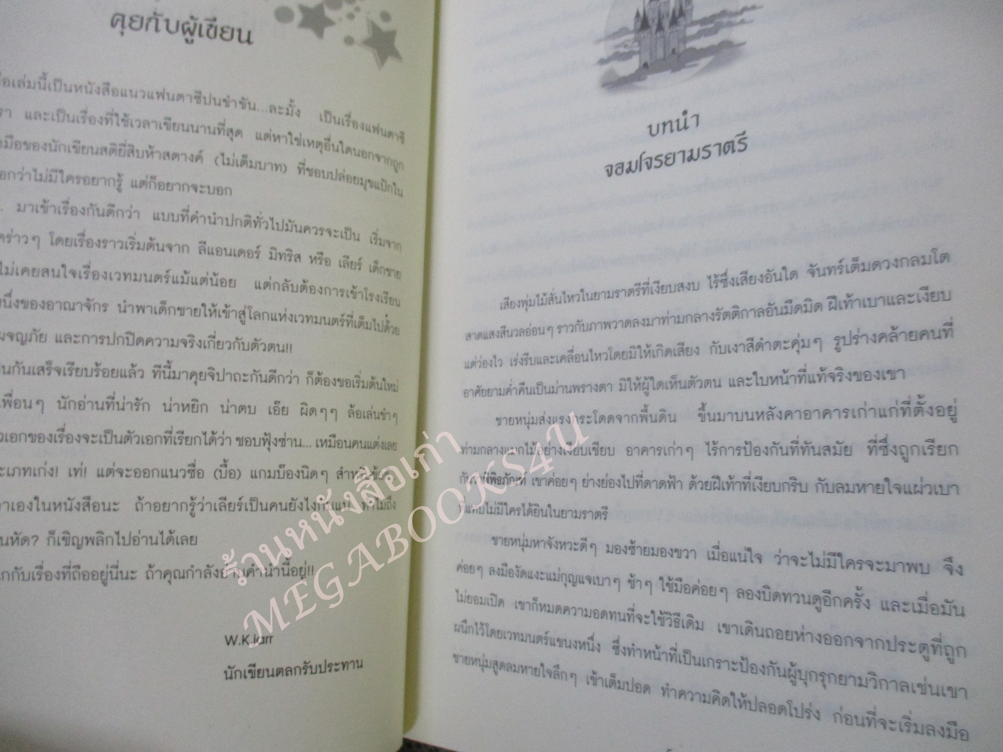 นิยาย เลียร์ จอมเวทย์อ่อนหัด ตอน โรงเรียนเวทมนตร์ / W.K. jarr / ฟิสิกส์เซ็นเตอร์