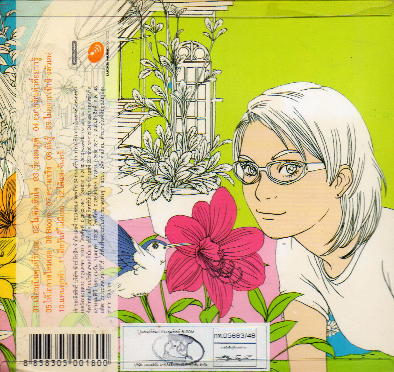 VCD Karaoke,แอน ธิติมา ชุด Bloom (Ann Thitima)(วีซีดี คาราโอเกะ)(2548)