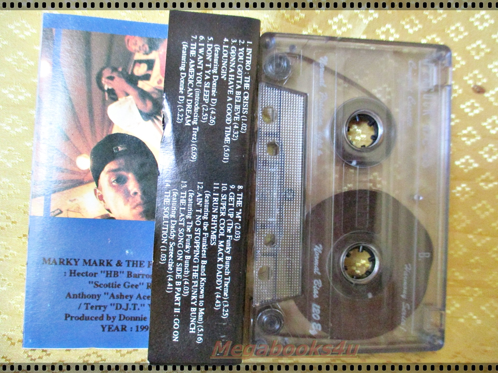 เทปเพลงสากล MARKY MARK AND THE FUNKY BUNCH อัลบั้ม YOU GOTTA BELIEVE