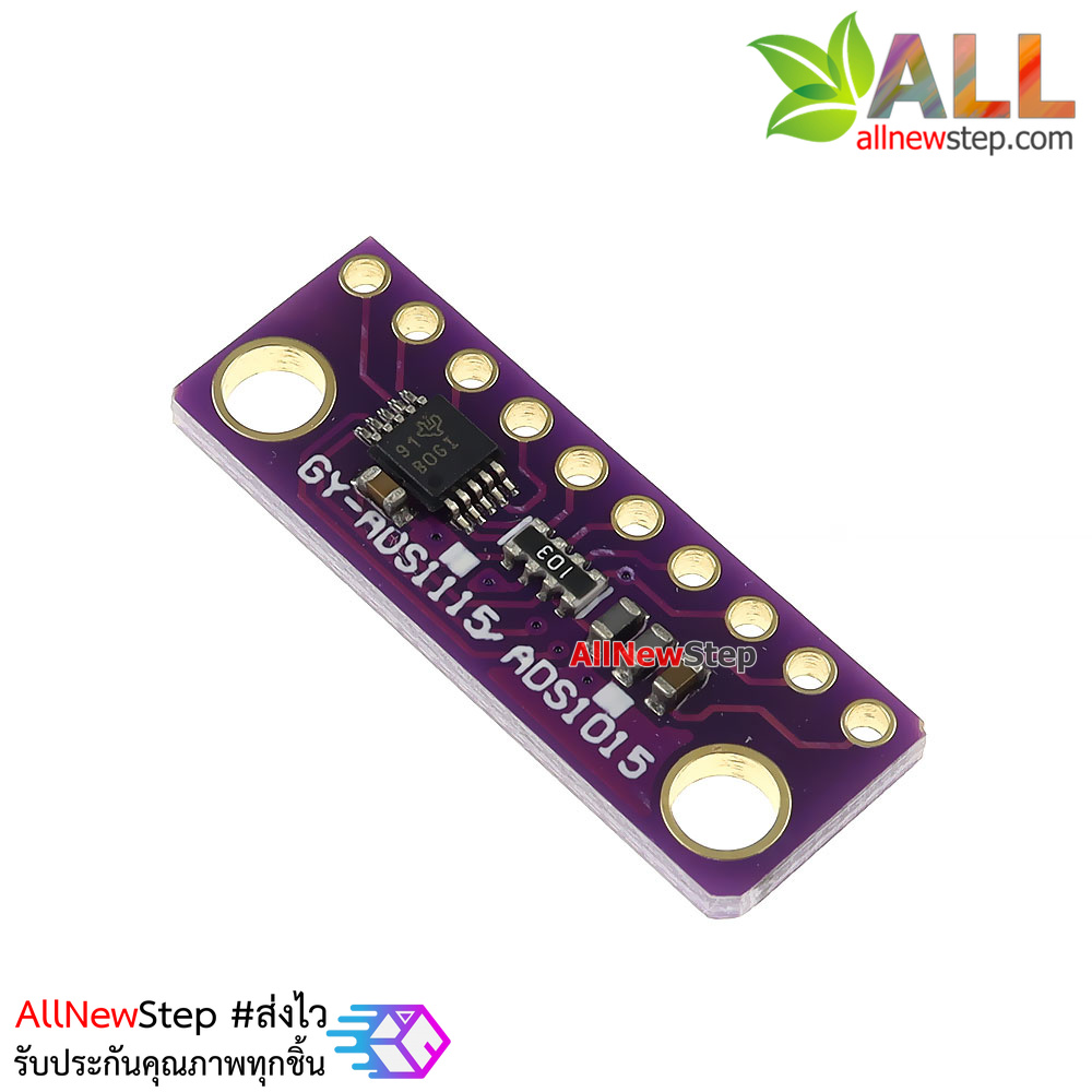 ADS1115 I2C ADC 4 Channel 16-Bit with Programmable Gain Amplifier ...