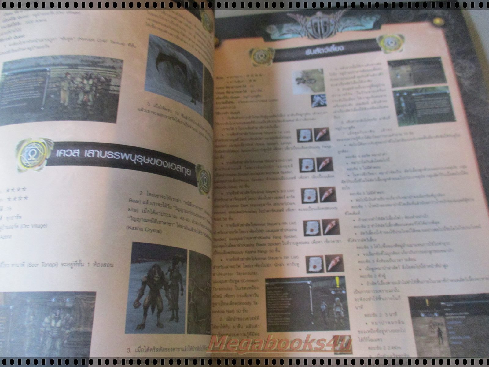 คู่มือเฉลยเกมส์ LINEAGE II the chaotic chronicle