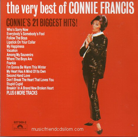 CD,Connie Francis - The Very Best of Connie Francis(1987)(Germany)