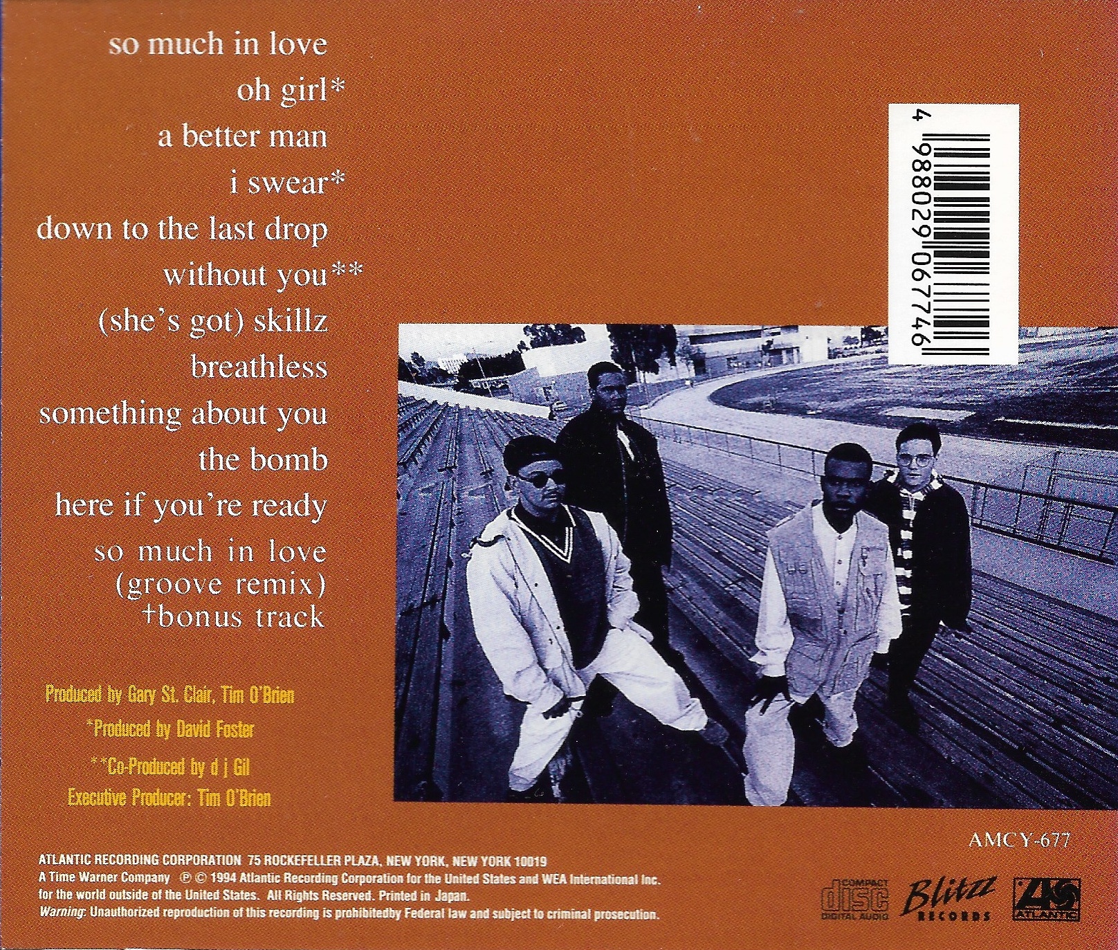 Used CD,All-4-One - All-4-One (A)(1994)(Japan)