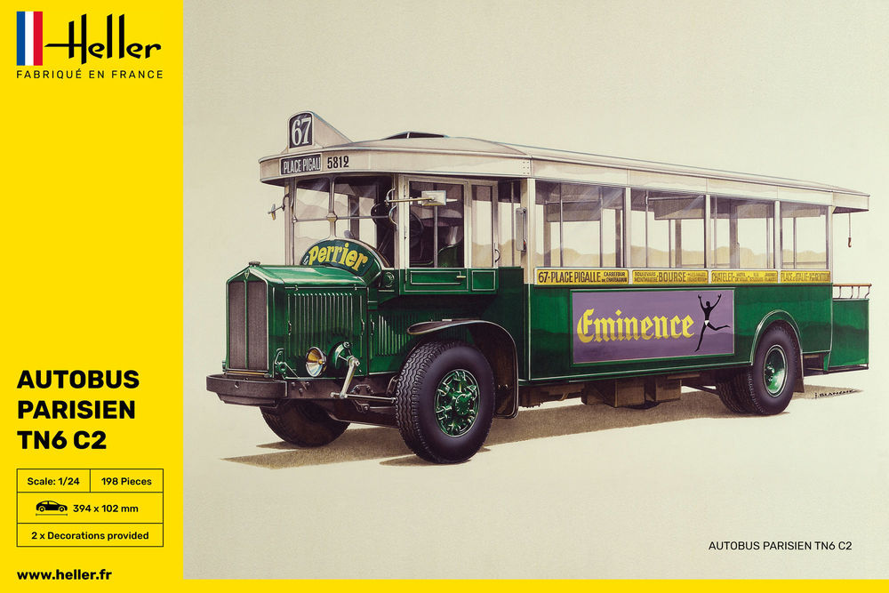 1/24 AUTOBUS PARISIEN TN6 C2