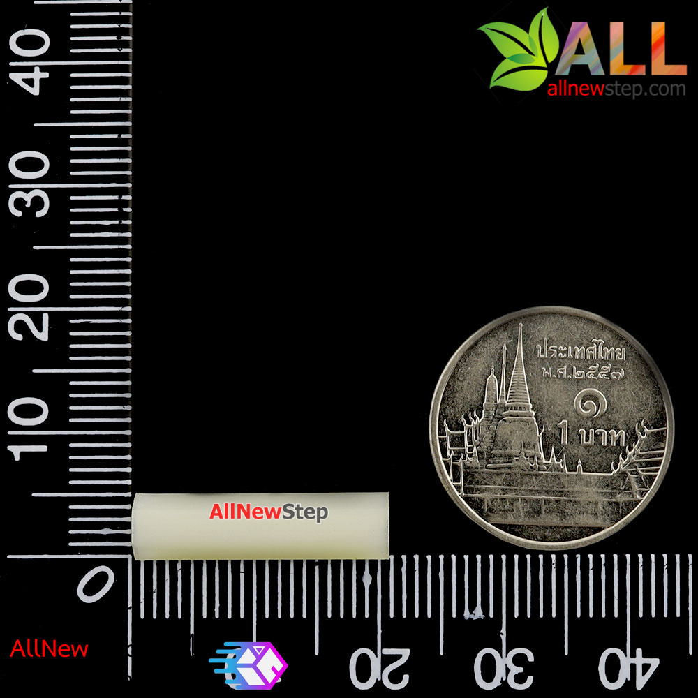 M2.5 เสาน็อตไนลอน NUT Nylon M2.5 ขนาด 20mm สีขาว จำนวน 1 ชิ้น