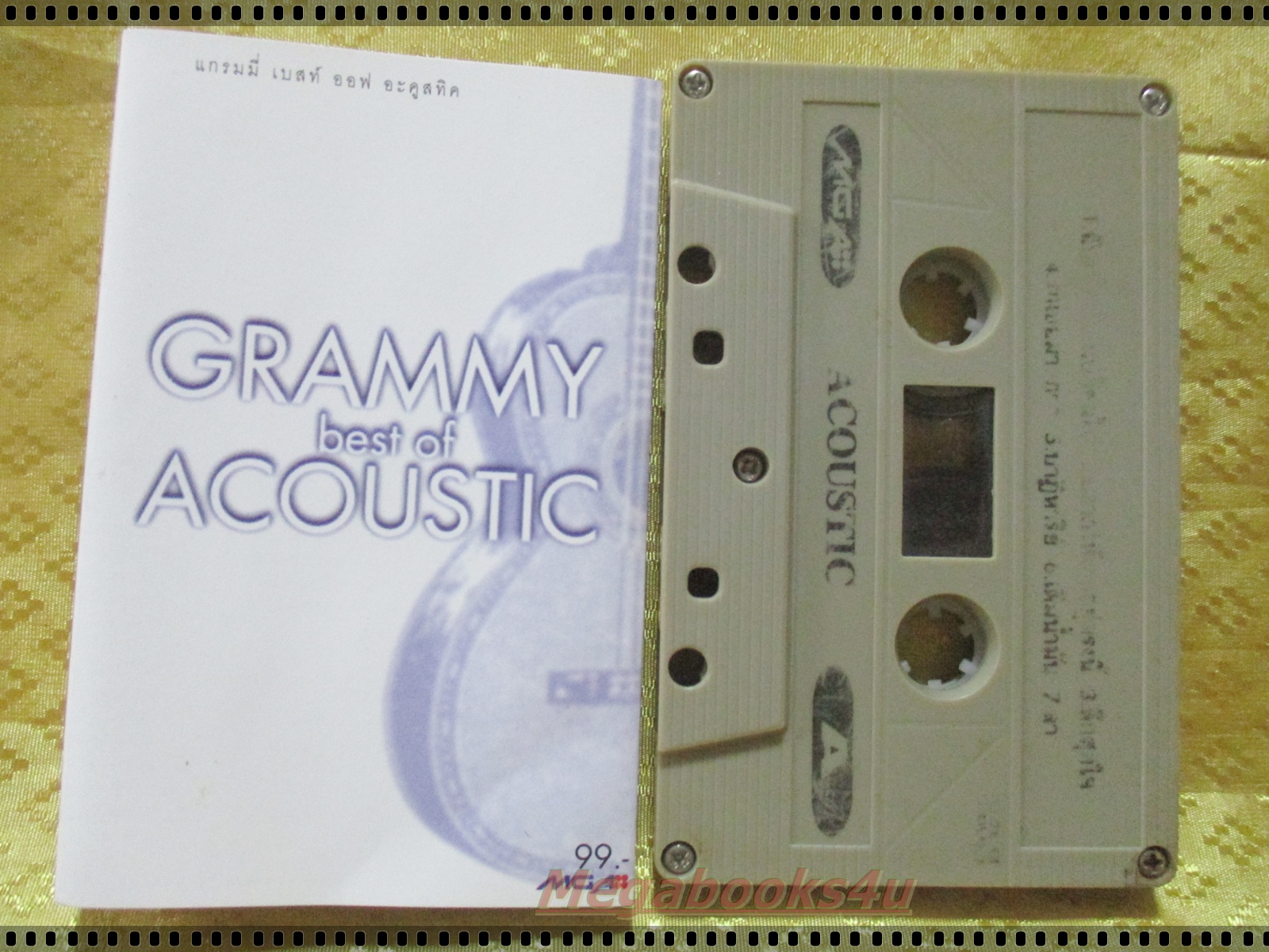 เทปเพลงไทยสากล อัลบั้ม GRAMMY BEST OF ACOUSTIC