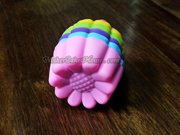 พิมพ์ซิลิโคนดอกทานตะวันเดี่ยว 5 cm. ( ราคา 12 ชิ้น )