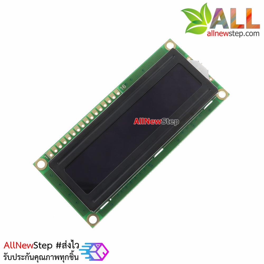 LCD Display 1602 LCD Red Text Black Screen 16x2 LCD with backlight of the LCD screen จอ LCD สีแดงไฟแบคไลท์สีดำ สำหรับ Arduino
