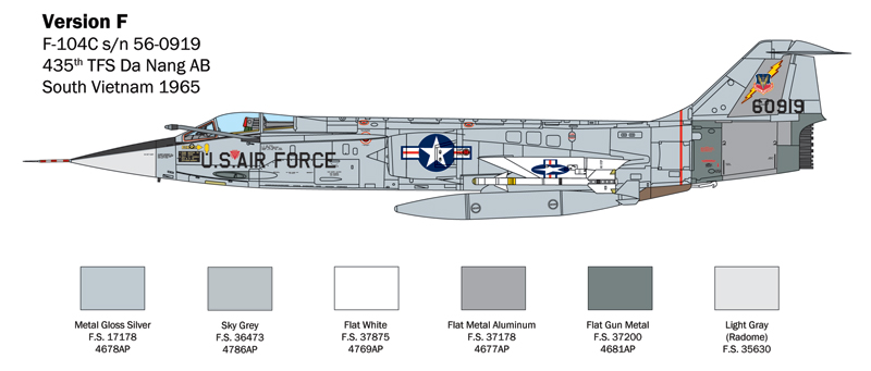 1/32 F-104 STARFIGHTER A/C