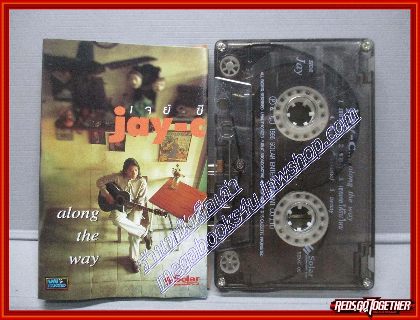 เทปเพลงไทยสากล Jay-C เจย์-ซี อัลบั้ม along the way (พ.ศ. 2539)