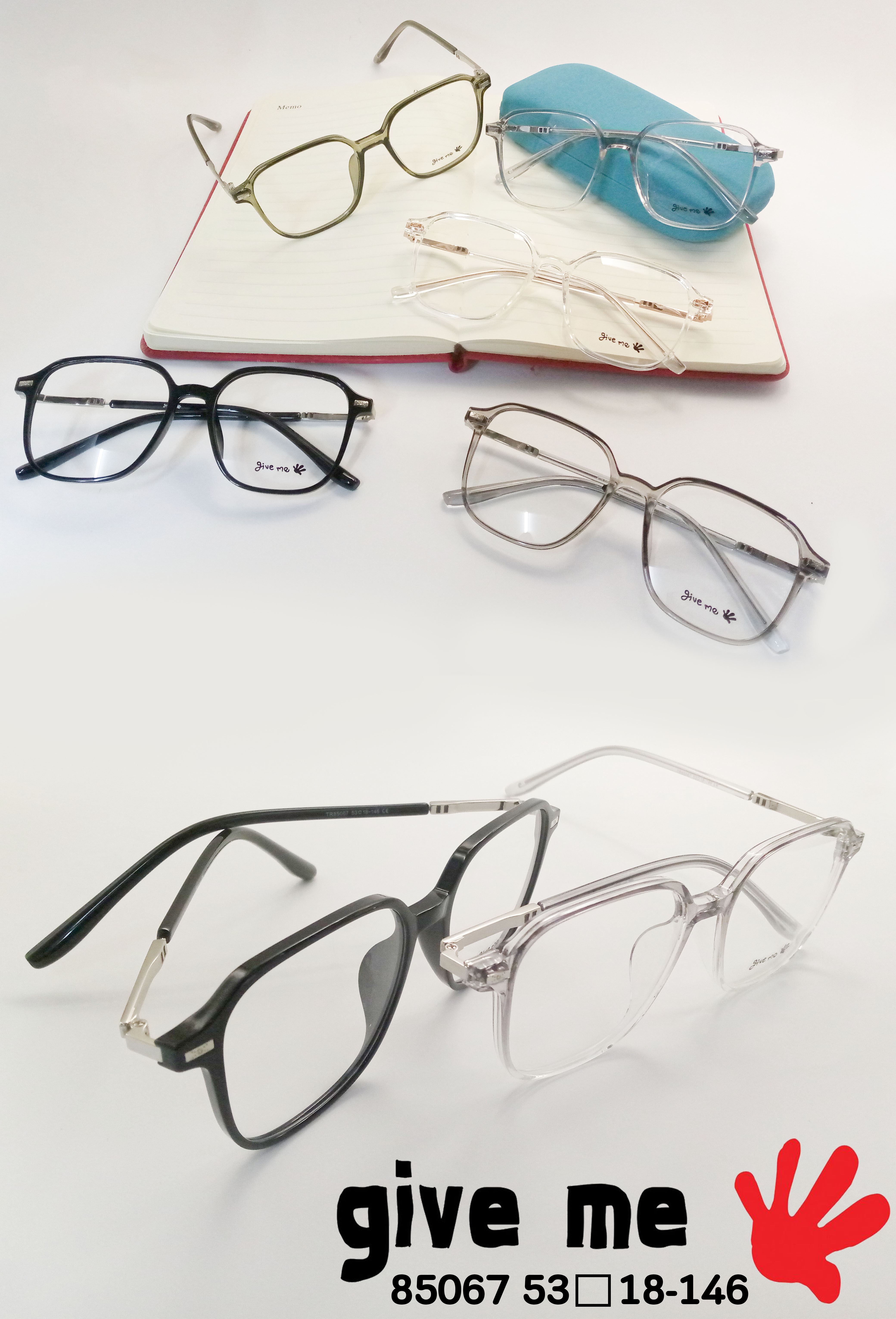 GIVE ME Metal Glasses (2)