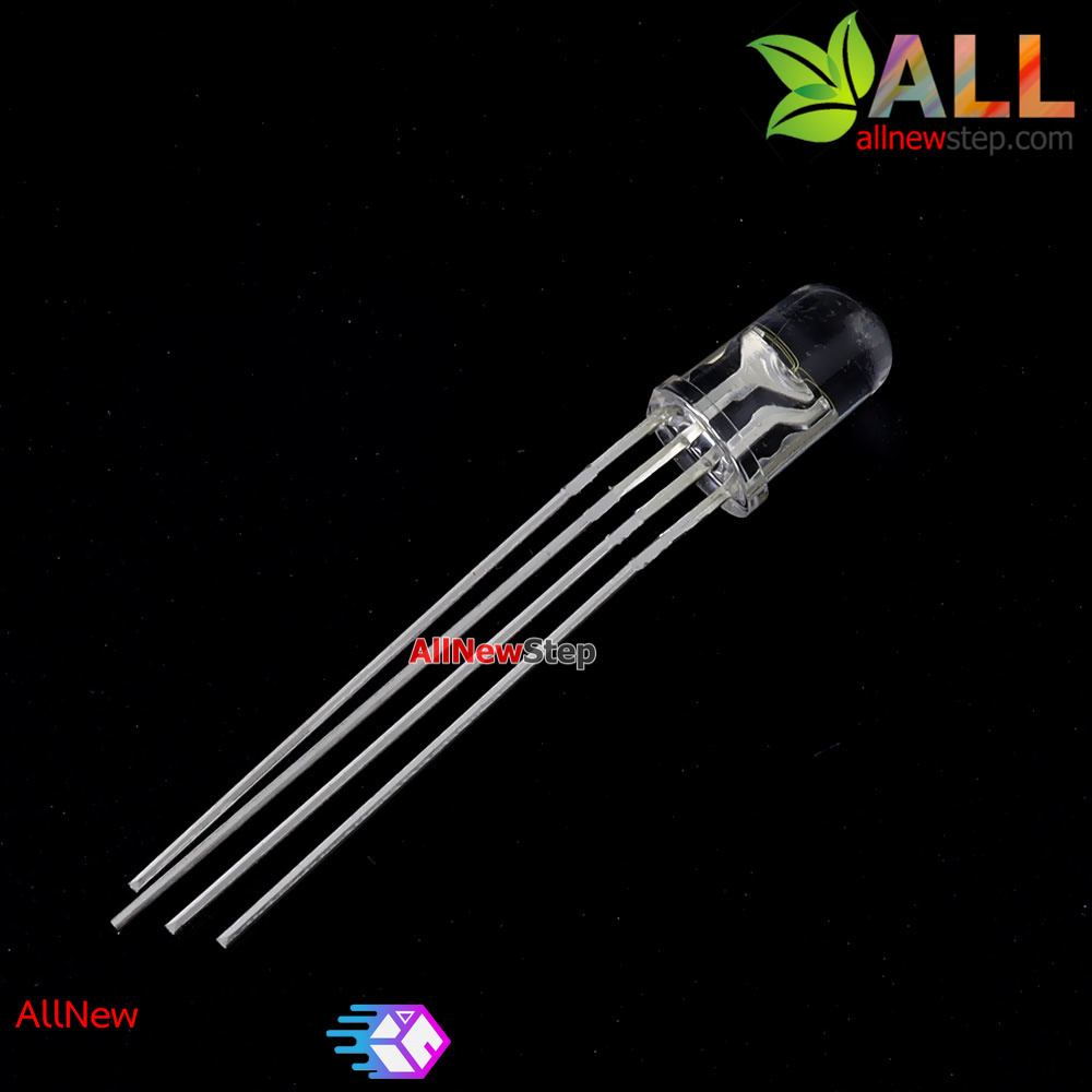 ไฟ LED 3 สี 5mm rgb 5mm LED จำนวน 3 ดวง