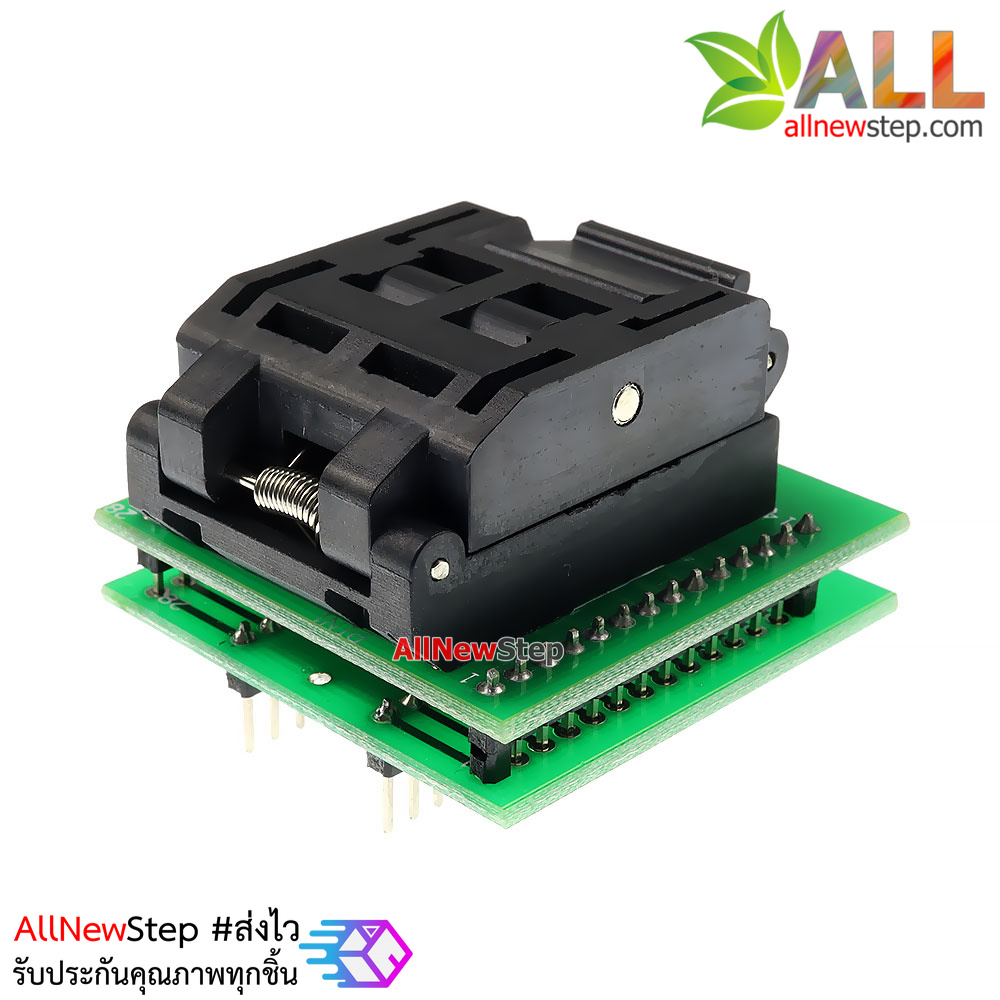 Socket 28 CHIP PROGRAMMER SOCKET TQFP32 QFP32/ LQFP32 TO DIP28 adapter socket for atmega32a atmega168 atmega8 atmega328