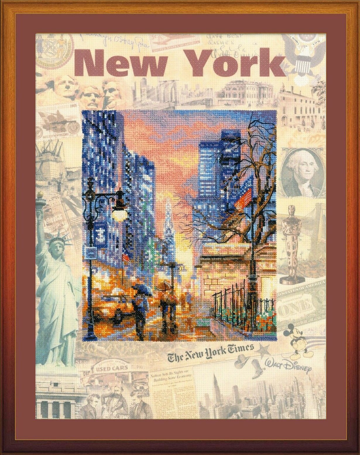 Riolis ชุดปัก Cities of the World. New York