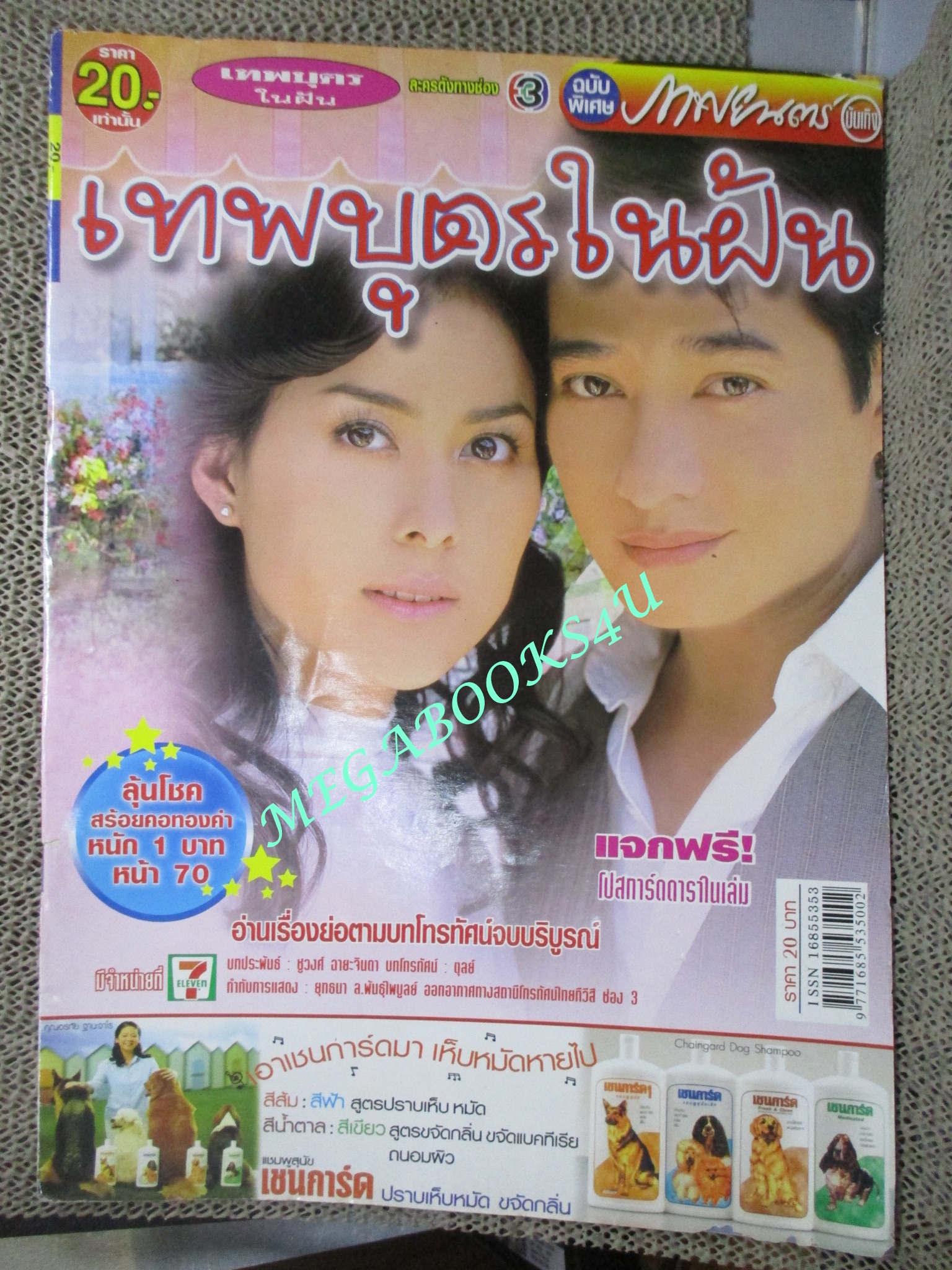 เรื่องย่อละครโทรทัศน์ เทพบุตรในฝัน สหรัถ สังคปรีชา เข็มอัปสร สิริสุขะ ปี2547
