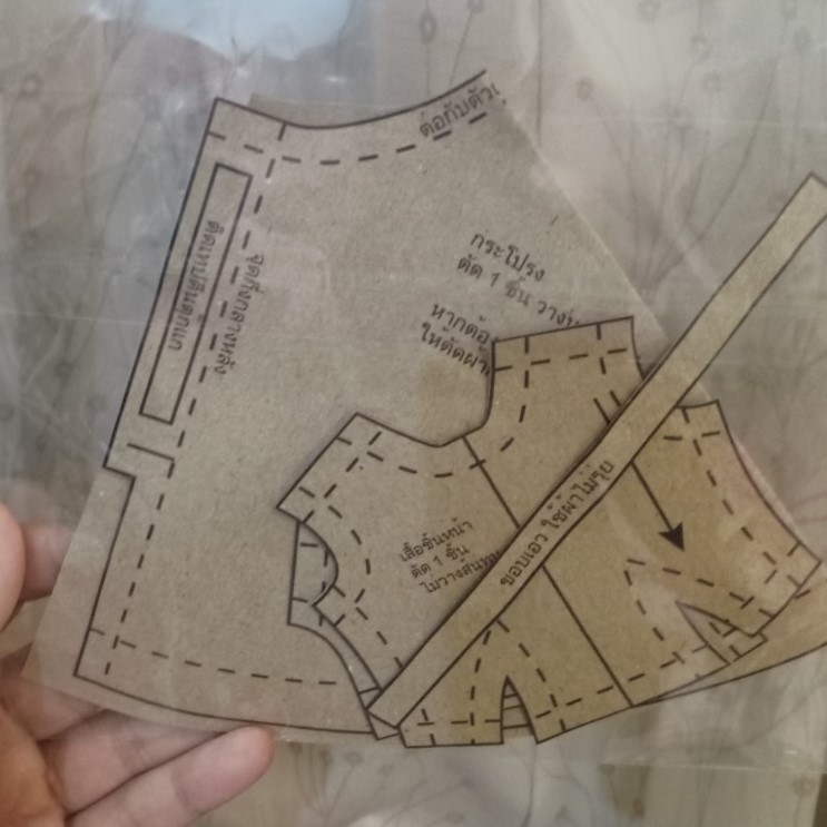 แพทเทิร์นตัดชุดตุ๊กตาบาร์บี้ (เลือกแบบที่ตัวเลือกสินค้า)