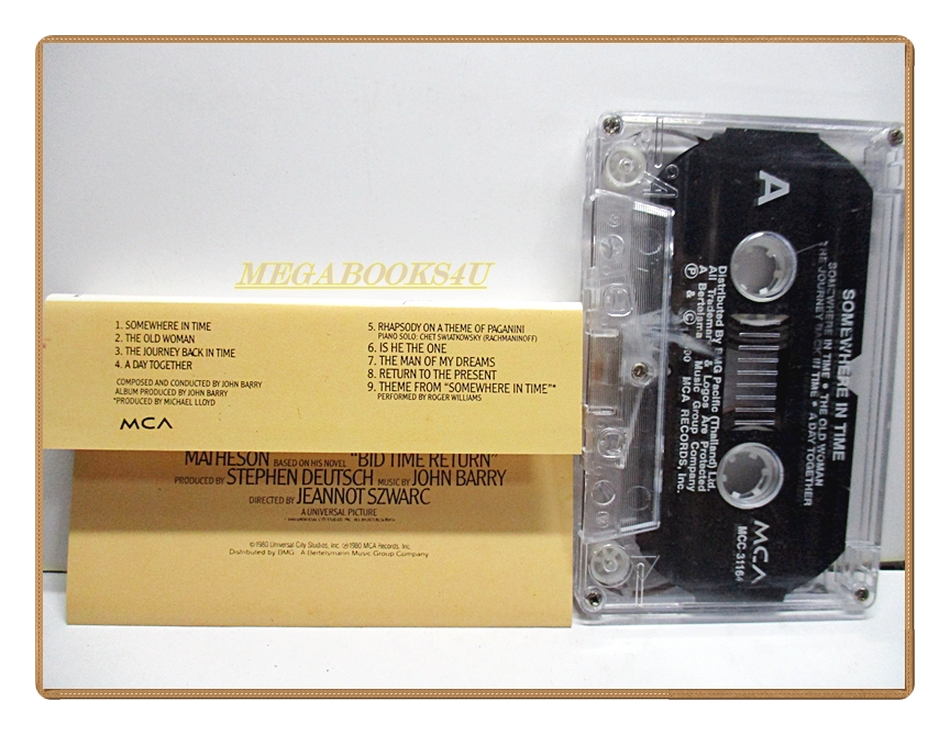 ขายเทปเพลงเก่า SOMEWHERE IN TIME