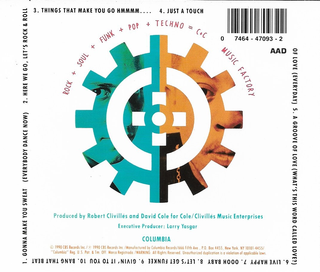 Used CD,C+C Music Factory - Gonna make you sweat (A+)(1990)