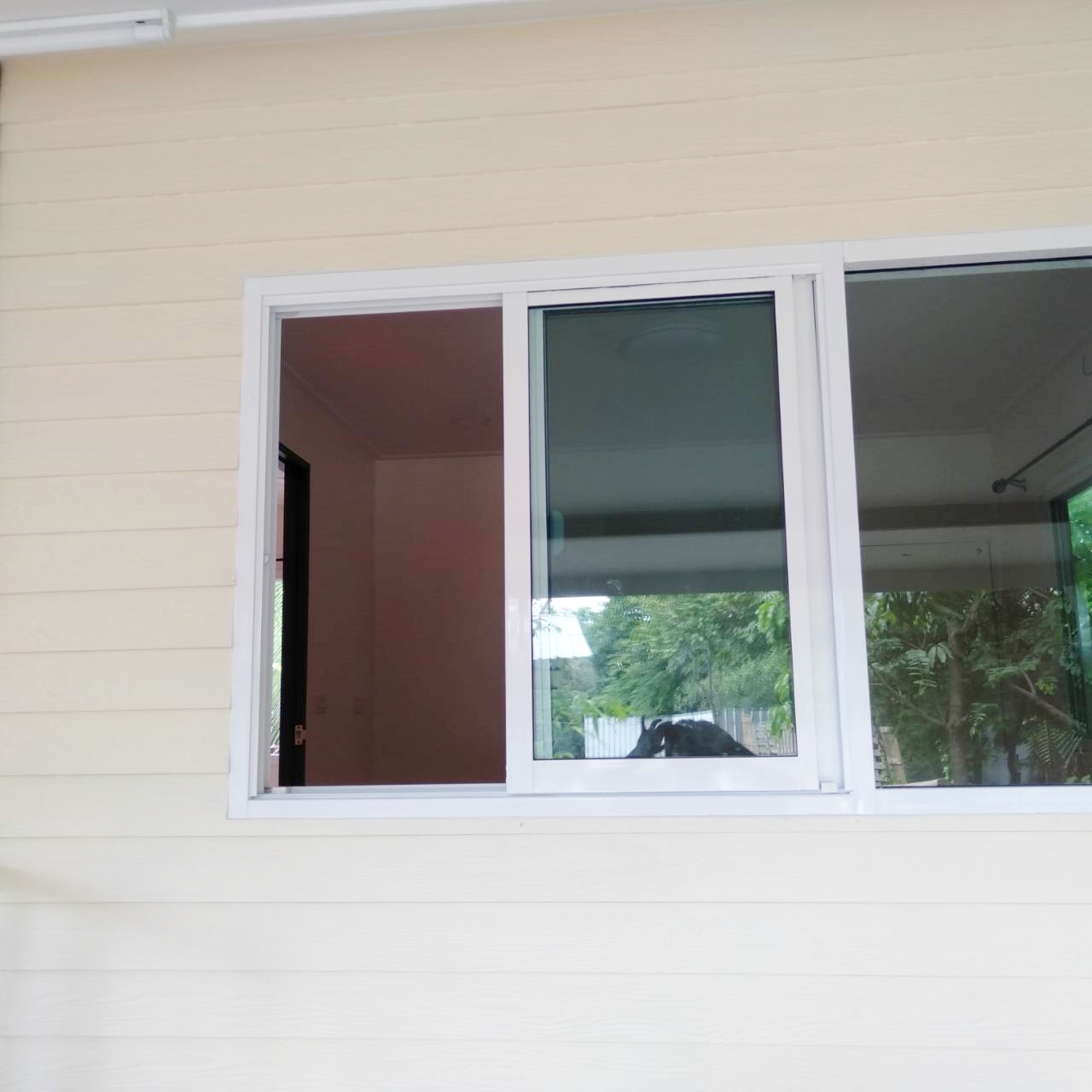 บ้านน็อคดาวน์ หลังนี้ ขนาด 4*6 เมตร พร้อมระเบียงหลังคาคุม ขนาด2*6เมตรเต็มหน้าบ้าน และระเบียงขนาด 2*3 เมตร