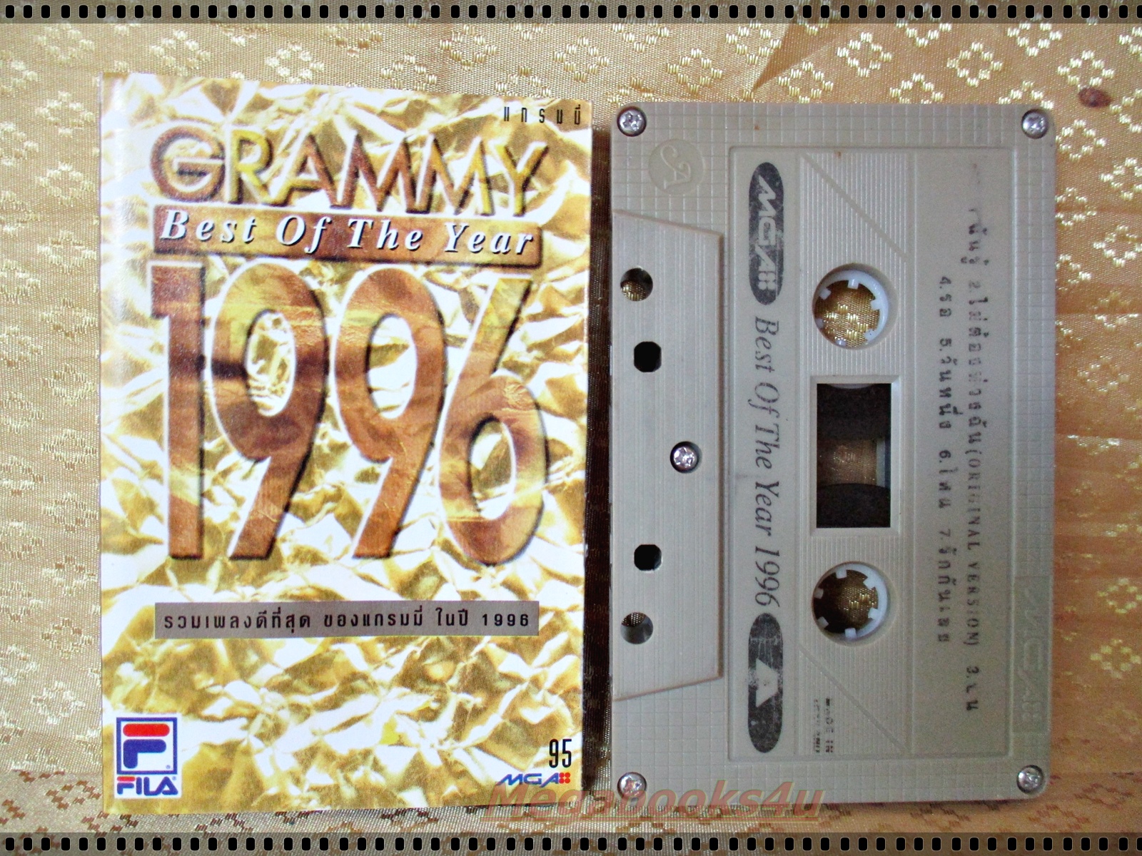 เทปเพลงไทยสากล อัลบั้ม GRAMMY BEST OF THE YEAR 1996