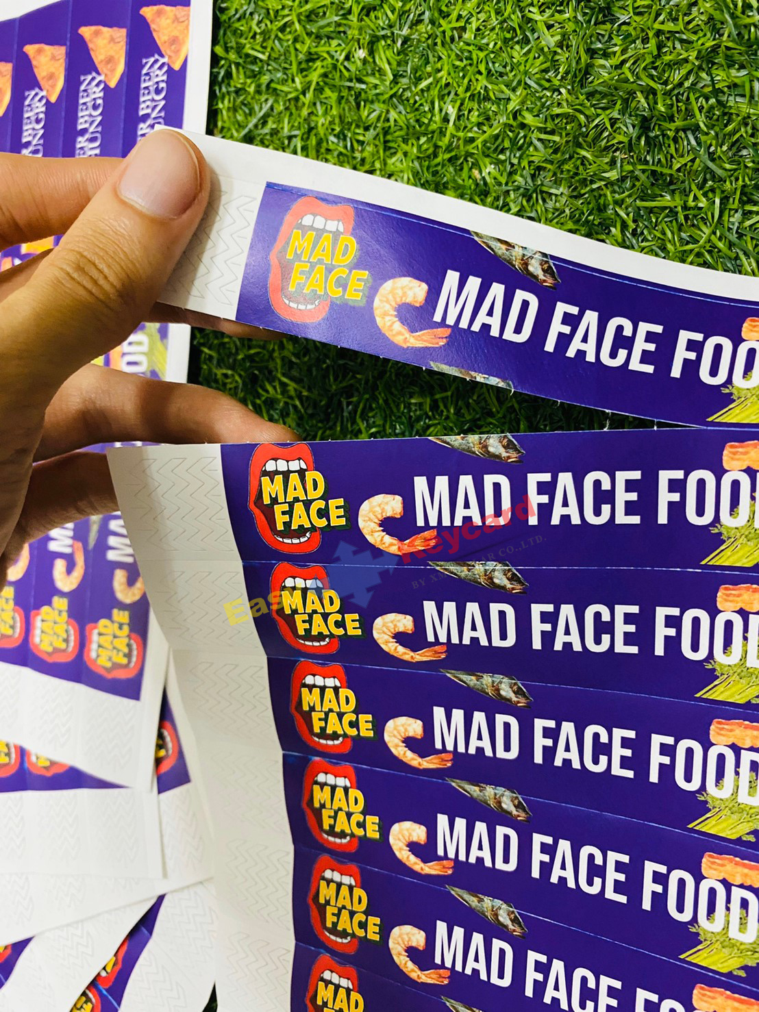 สายรัดข้อมือกระดาษกันน้ำ (สั่งผลิต)