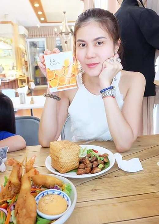 La Queen ลาควีน น้ำส้มหุ่นสวย