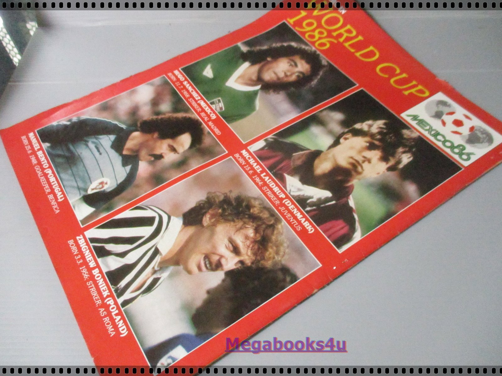 สตาร์ซอคเกอร์นิวมิดวีค ฉบับที่133 ปี2529 ตำหนิ กระดาษปกเริ่มกรอบ ติดแม็กซ์