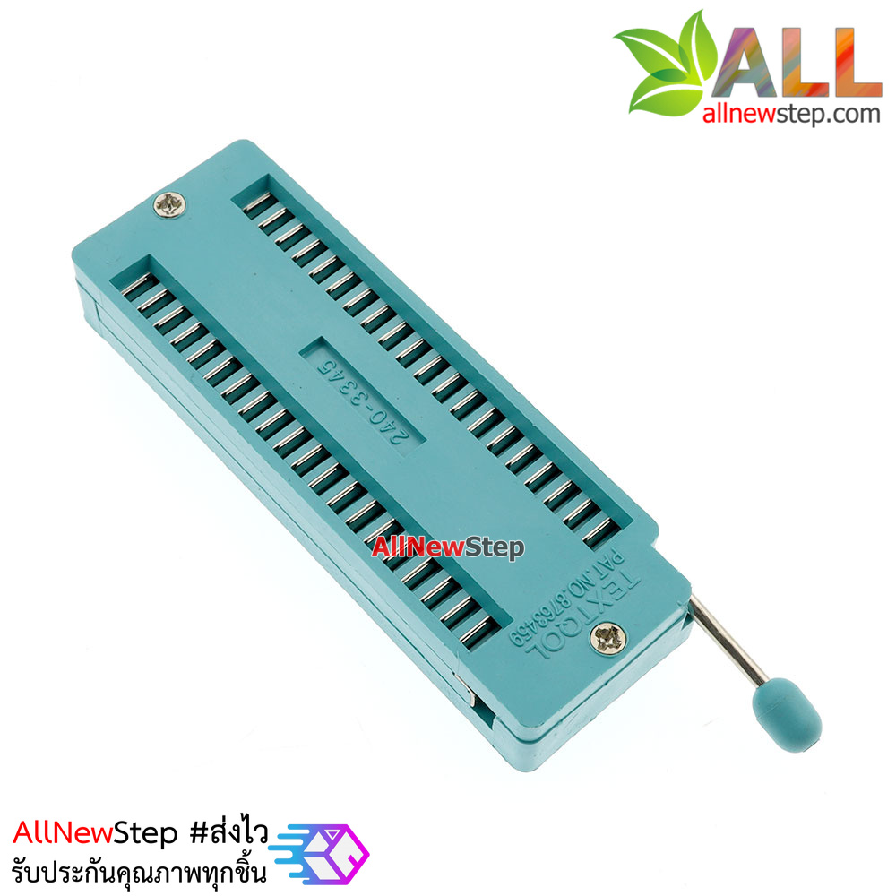 ZIF Socket 40 Pin Universal ZIF Dip IC Tester ซิฟซ็อคเกต อเนกประสงค์ สำหรับไอซีแบบดิพ 40
