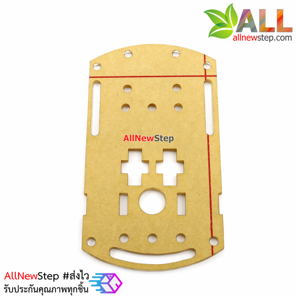 โครงรถ Smart car chassis 2WD acrylic