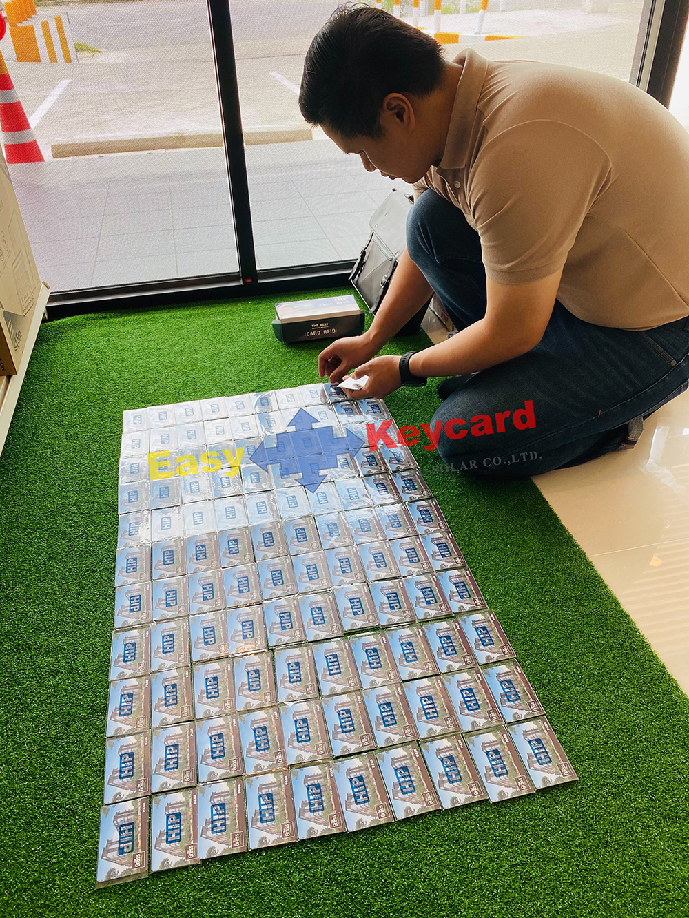 ค่าบริการสกีนบัตร 2 ด้าน (100 ใบ)