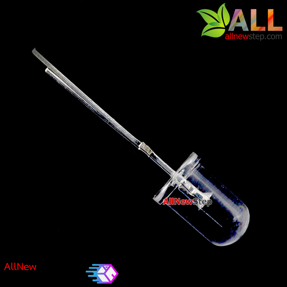 Transparent 5mm LED package ชุด LED 5 สีแบบใส อย่างละ 10 ชิ้น รวม 50 ชิ้น