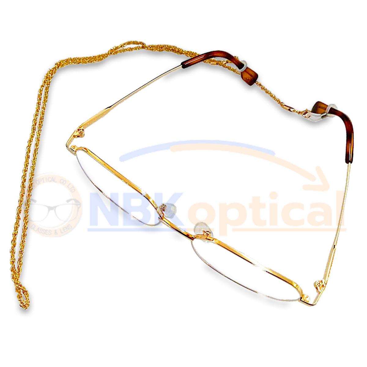 สายคล้องแว่นตาทรงหวงโซ่ทองทรงหรู