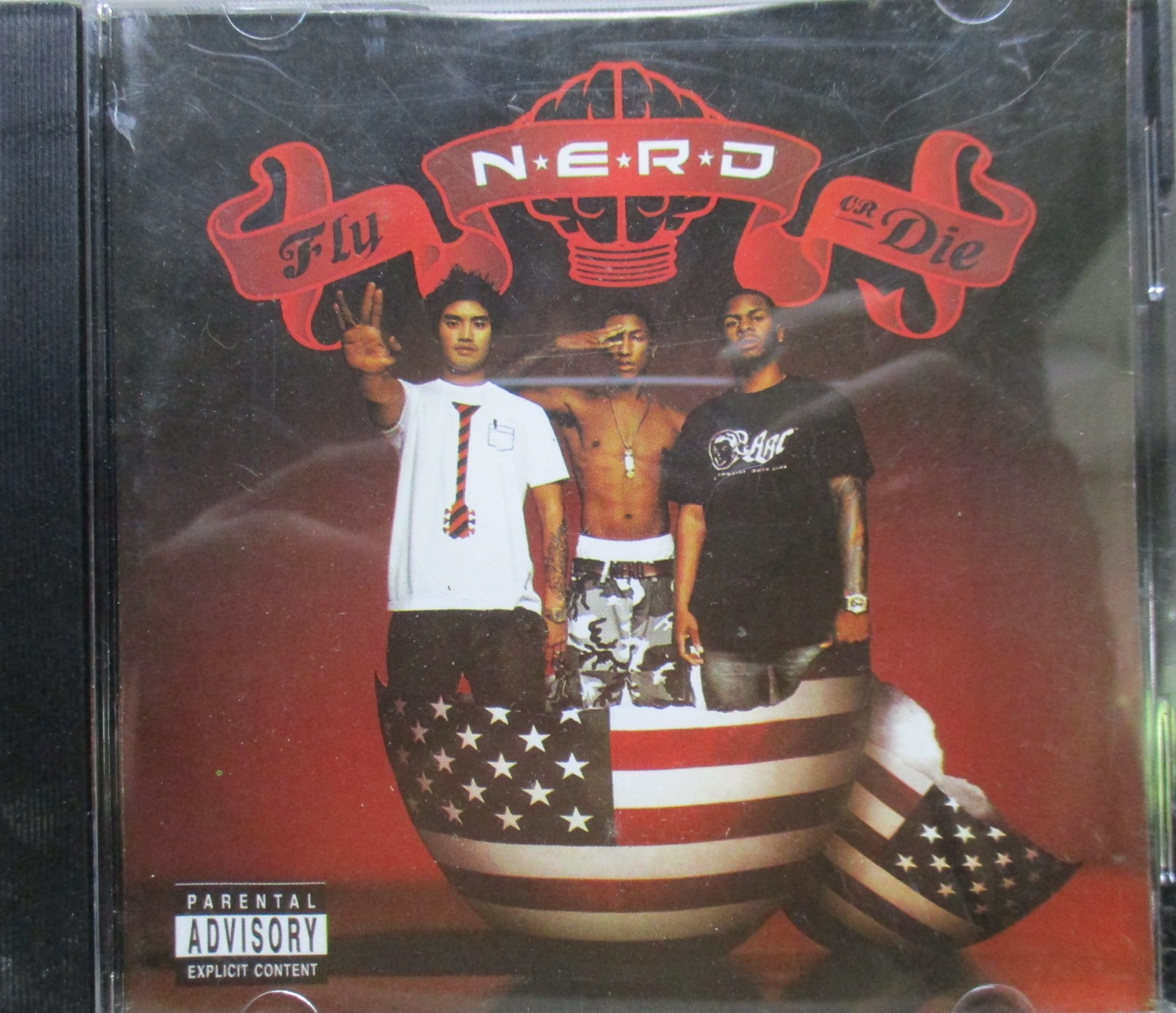 ซีดีเพลงสากล N.E.R.D. อัลบั้ม Fly or Die // ปกสวย แผ่นสวย