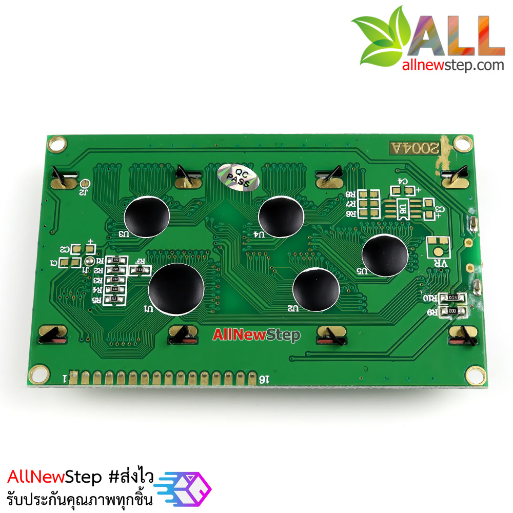 โมดูลจอ LCD 2004 LCD Blue Screen 20x4 LCD with backlight ไม่มี I2C