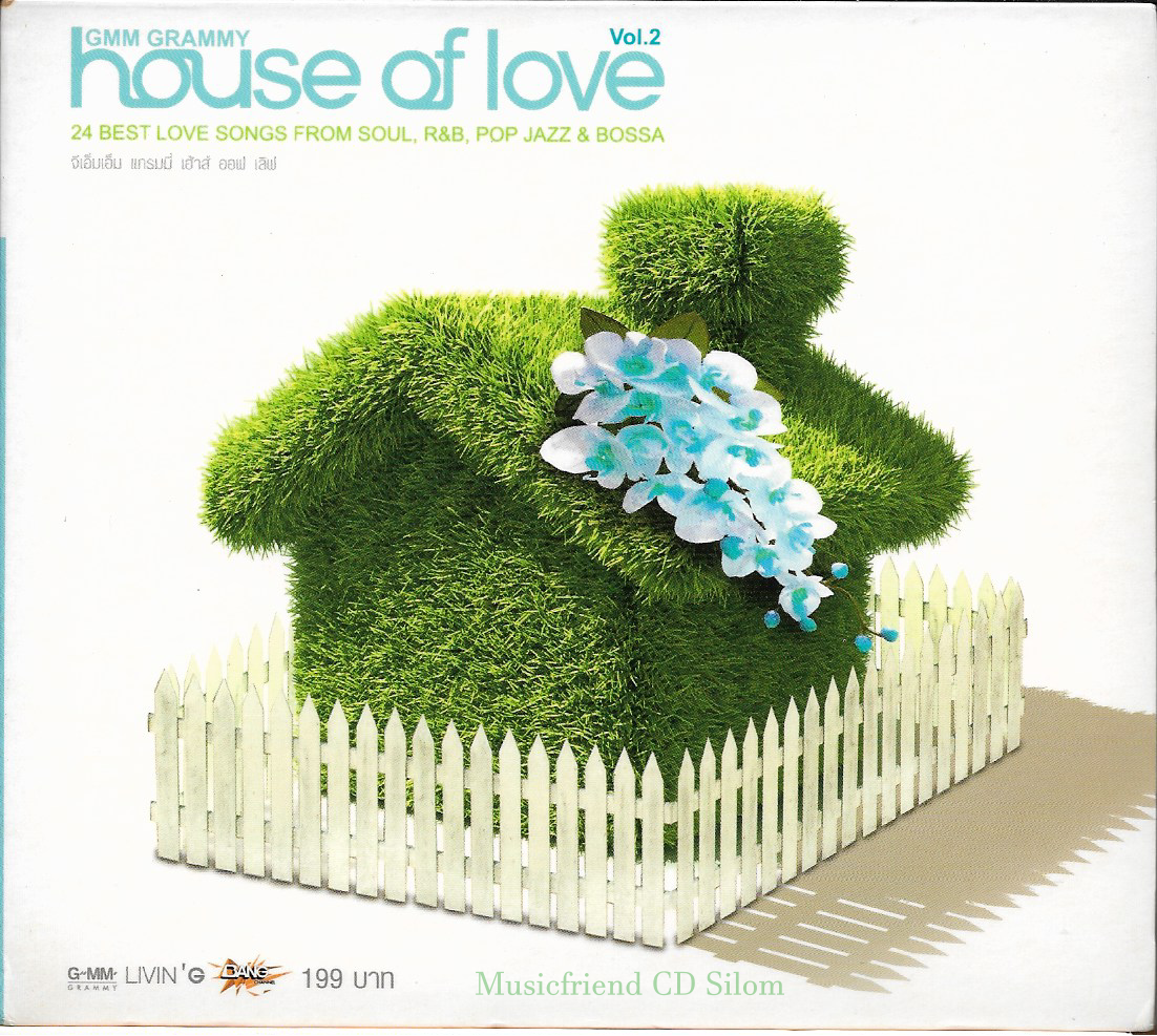 CD,House Of Love Vol.2 - 24 BEST LOVE SONGS FROM SOUL, R&B, POP JAZZ & BOSSA(2CD)(รวมศิลปิน)(V.A.T)(2553)