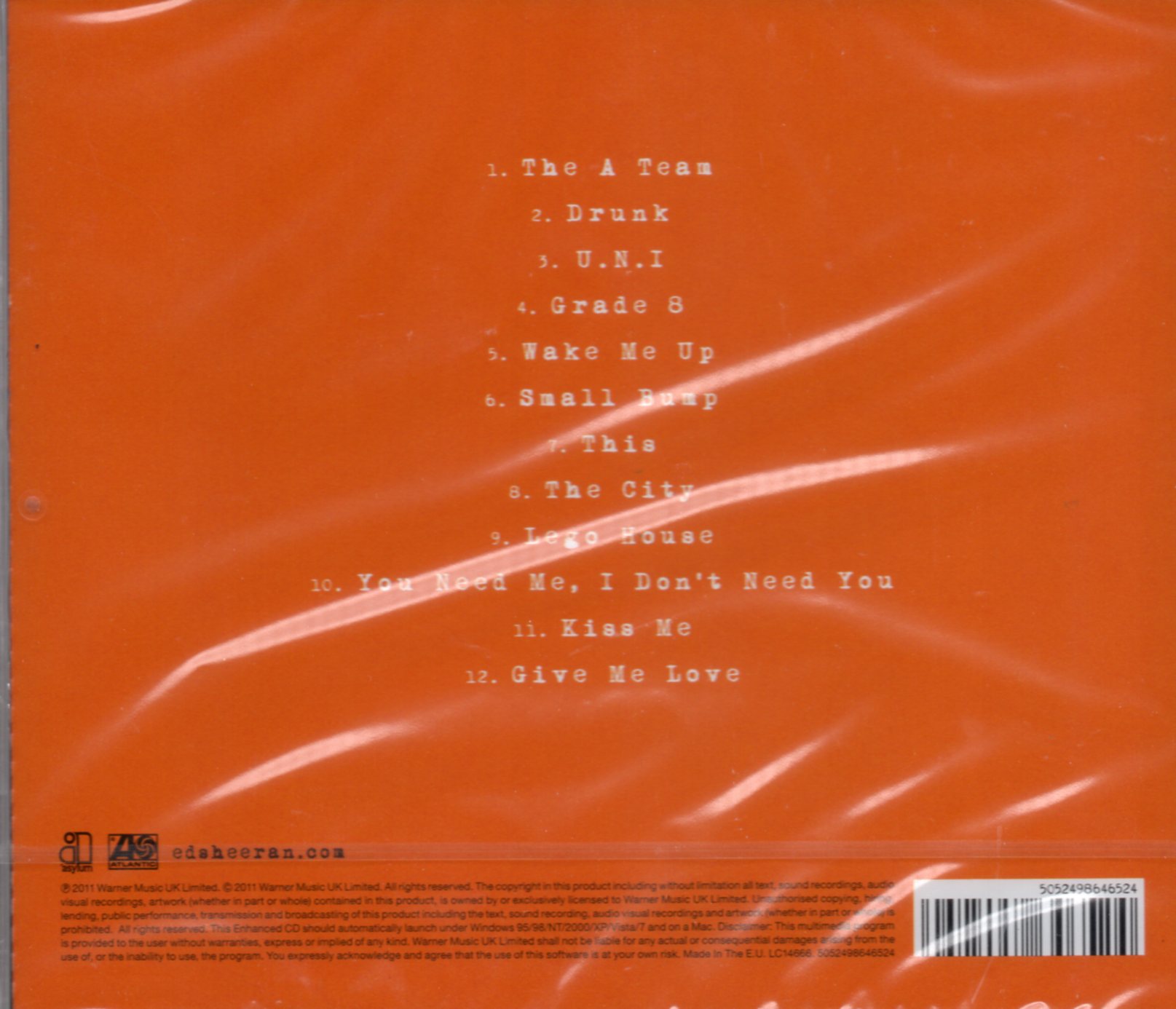 CD,Ed Sheeran - + (EU)